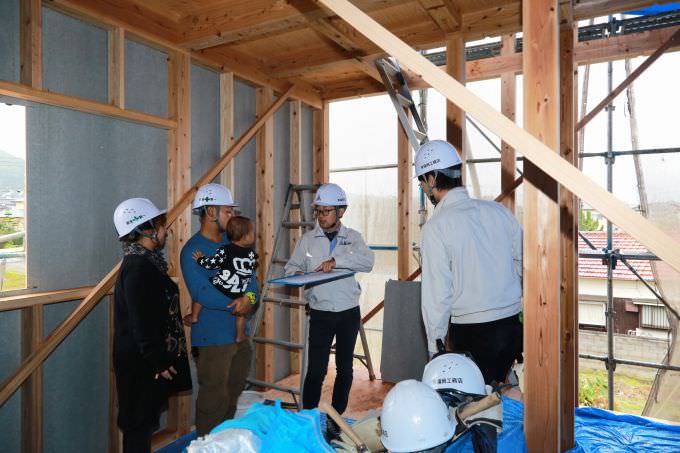「福津市宮司01」注文住宅現場リポート④【上棟式】
