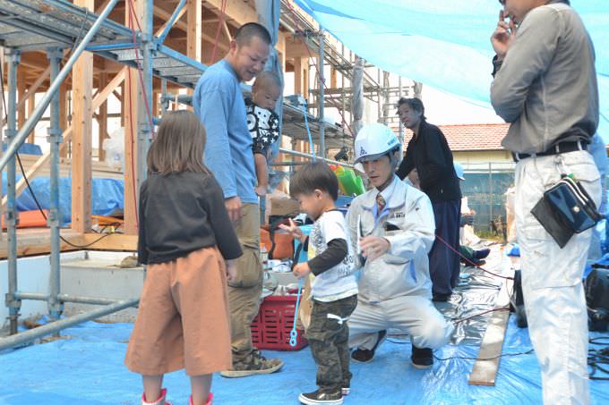 福岡県福津市宮司01　注文住宅建築現場リポート④　～上棟式～