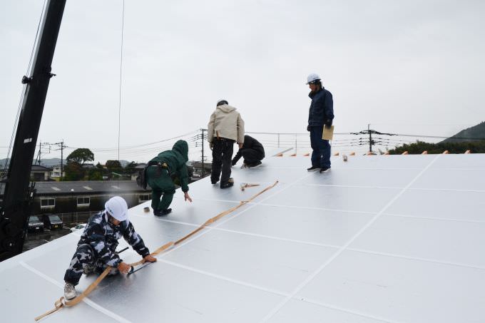 福岡県福津市宮司01　注文住宅建築現場リポート④　～上棟式～