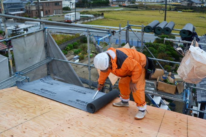 福岡県福津市宮司01　注文住宅建築現場リポート④　～上棟式～