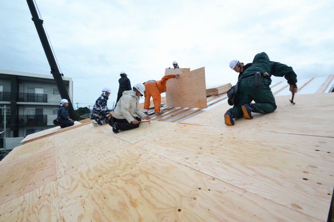 「福津市宮司01」注文住宅現場リポート④【上棟式】