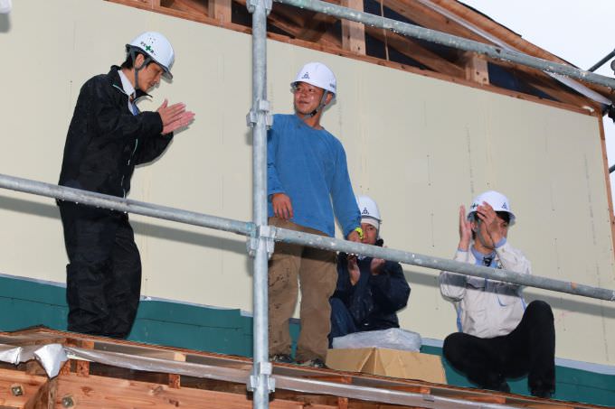 「福津市宮司01」注文住宅現場リポート④【上棟式】