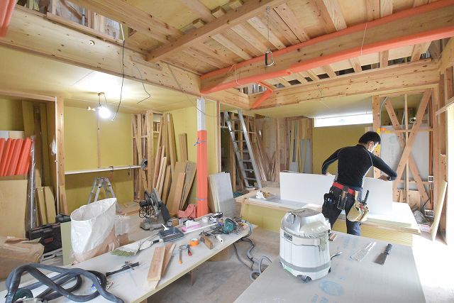 「宗像市04」注文住宅現場リポート⑧【木工事】【石膏ボード】