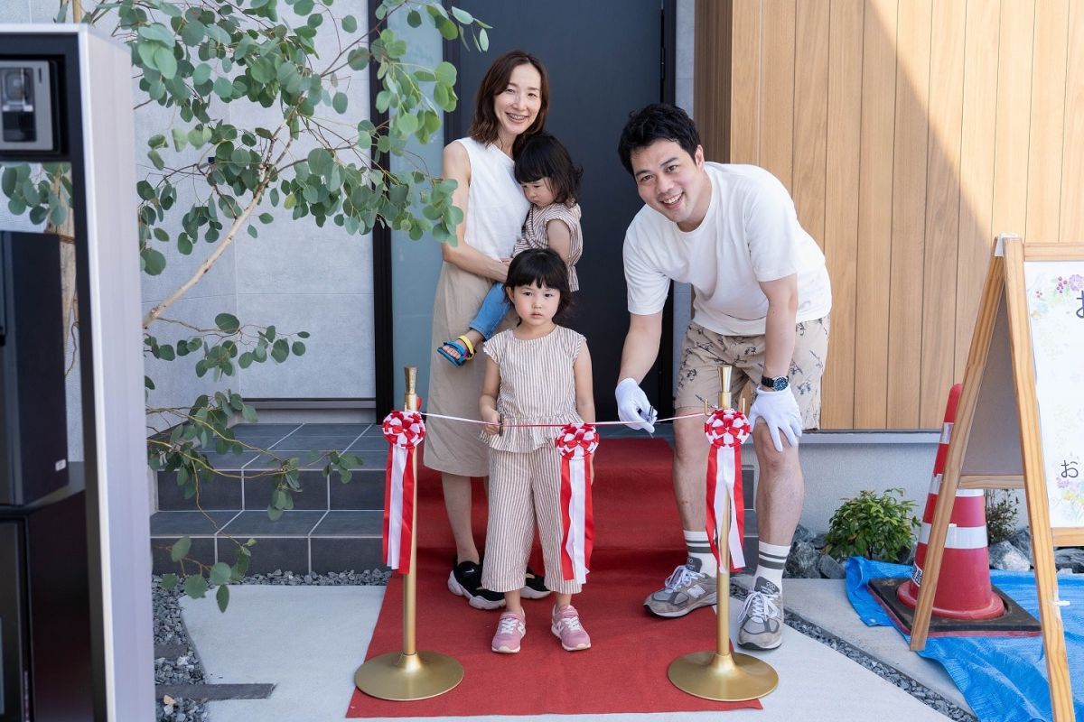 「福岡市早良区10」注文住宅現場リポート⑦【お引き渡し式】