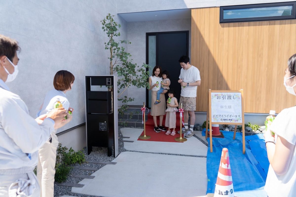 「福岡市早良区10」注文住宅現場リポート⑦【お引き渡し式】