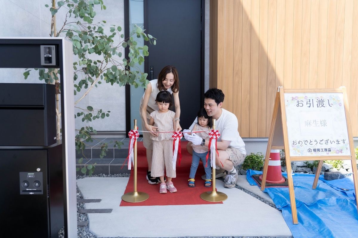 「福岡市早良区10」注文住宅現場リポート⑦【お引き渡し式】