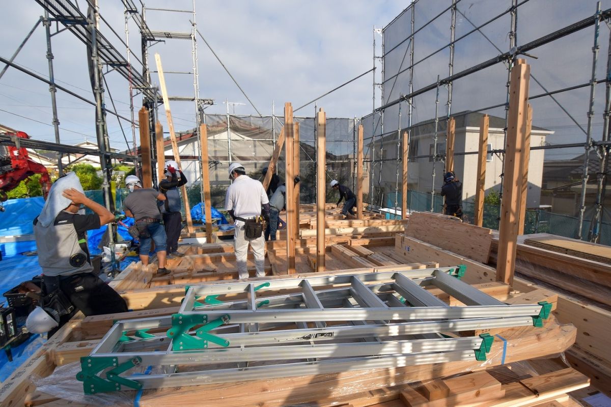 「糟屋郡志免町06」注文住宅現場リポート③【上棟式】