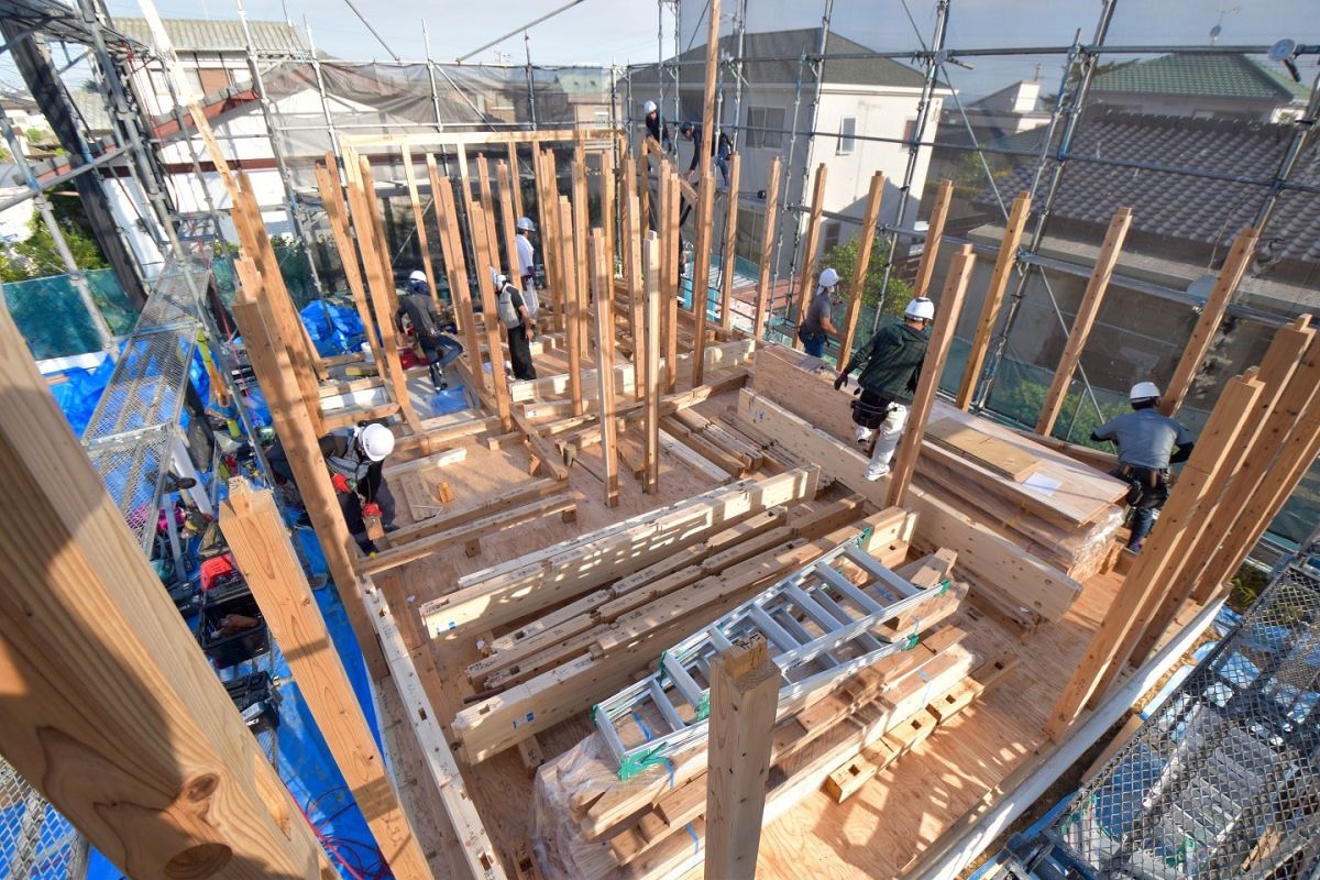 「糟屋郡志免町06」注文住宅現場リポート③【上棟式】