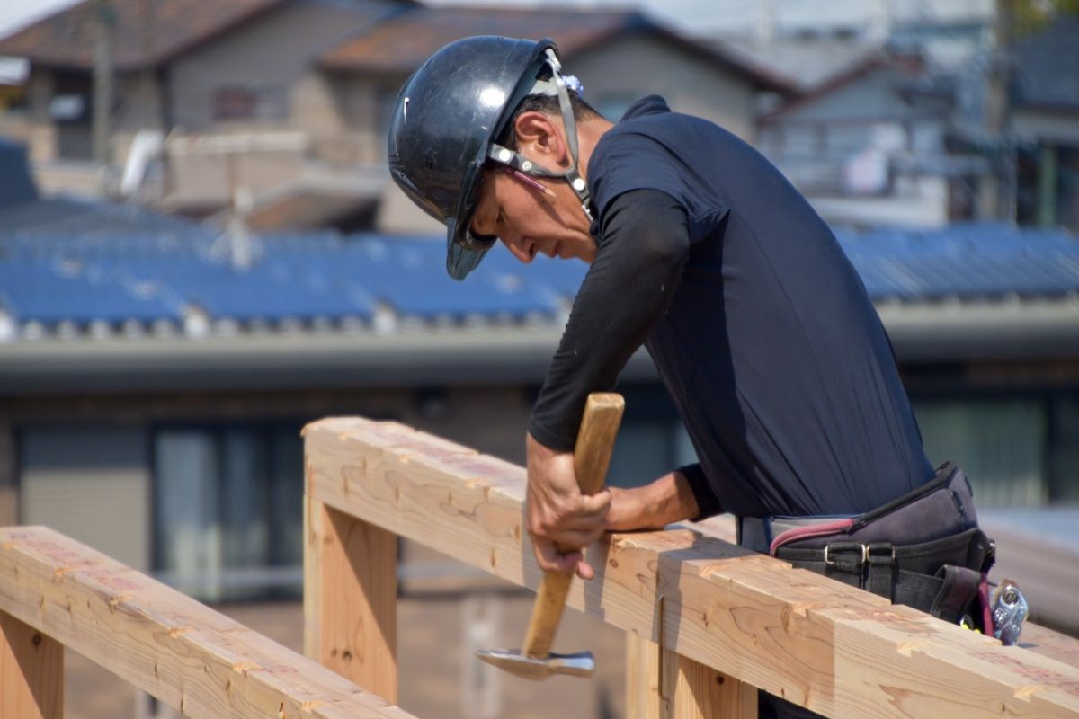 福岡県糟屋郡志免町06　注文住宅建築現場リポート③　～上棟式・前編～