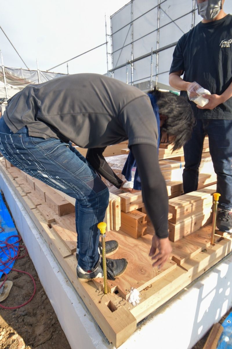 「糟屋郡志免町06」注文住宅現場リポート③【上棟式】