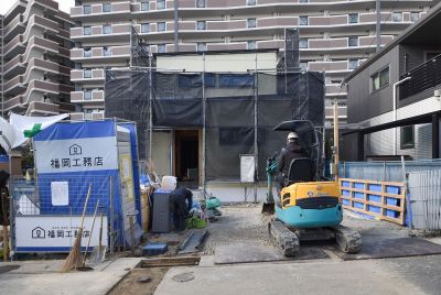 「福津市11」注文住宅現場リポート④【木工事】【サッシ取り付け】