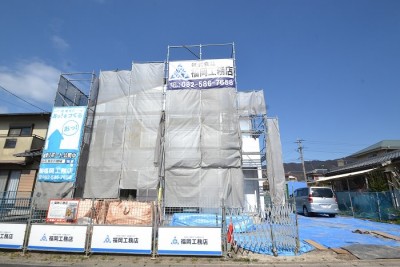 福岡県宗像市池田01　注文住宅建築現場リポート⑦