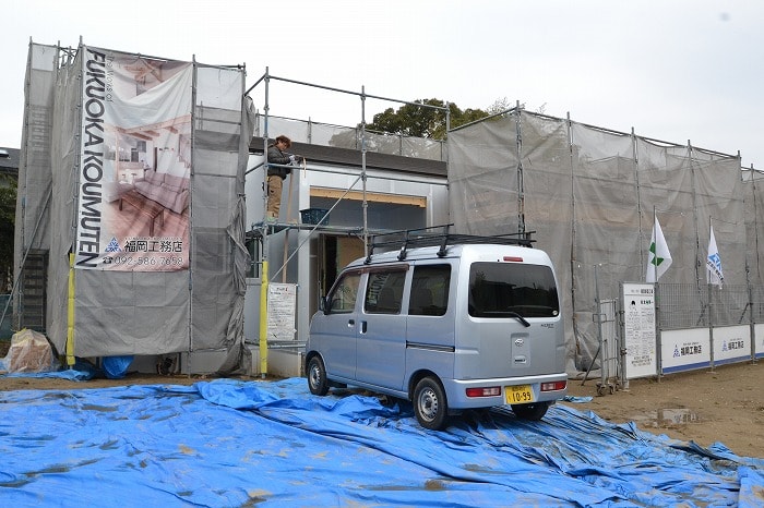 福岡市西区飯盛01　注文住宅建築現場リポート⑦