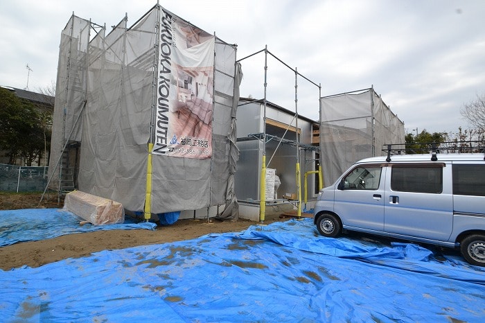 福岡市西区飯盛01　注文住宅建築現場リポート⑦