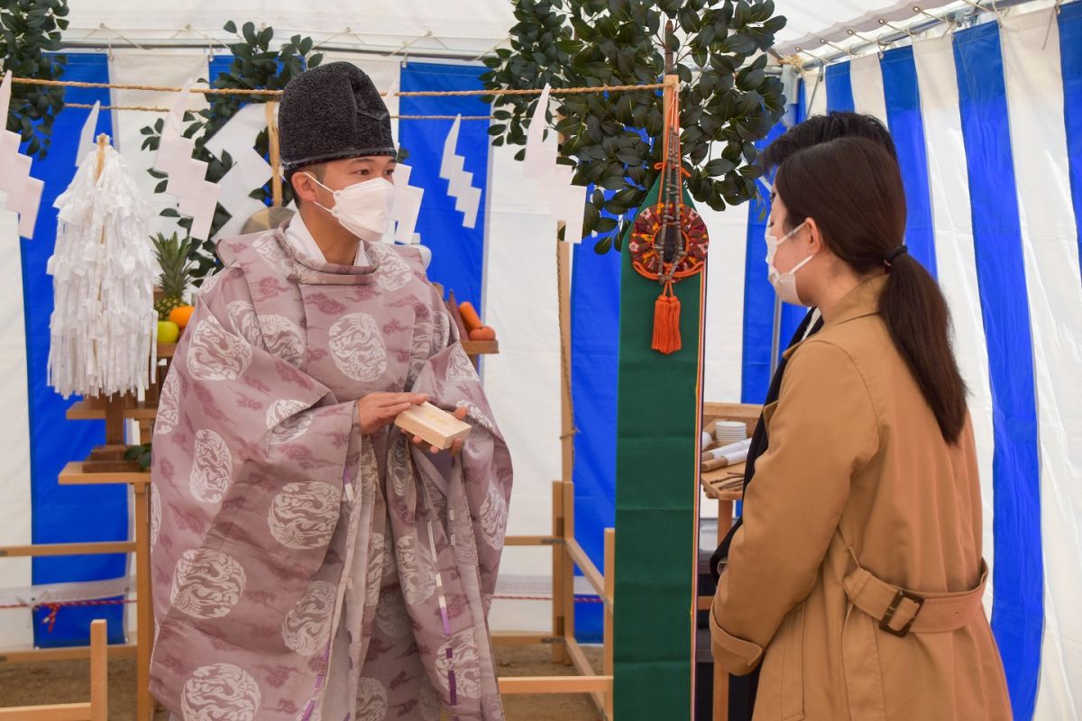 「筑紫野市10」注文住宅現場リポート①【地鎮祭】