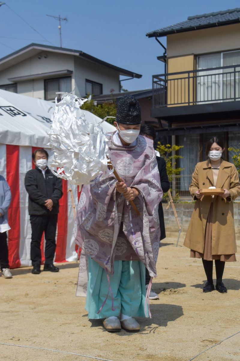 「筑紫野市10」注文住宅現場リポート①【地鎮祭】