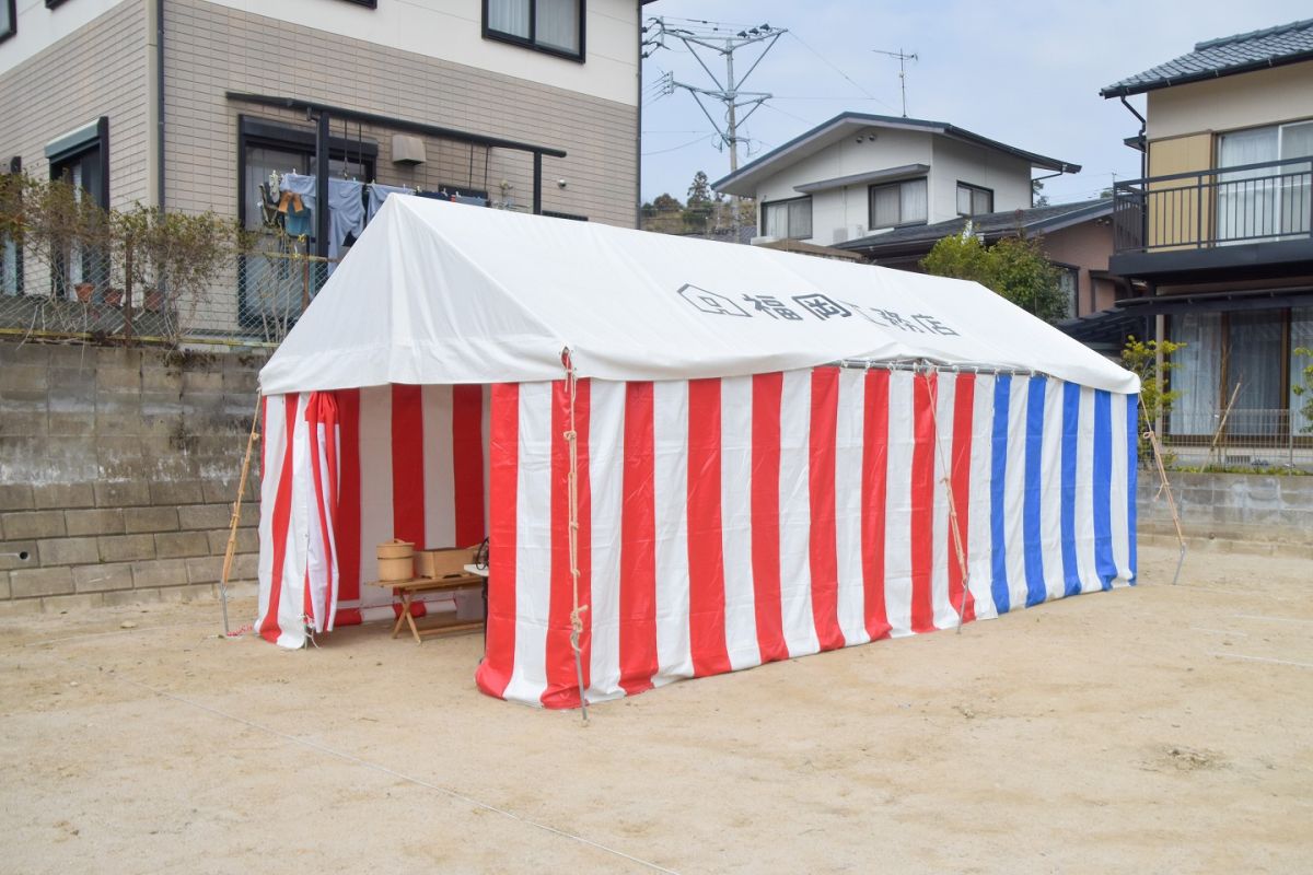 福岡県筑紫野市10　注文住宅建築現場リポート①　～地鎮祭〜