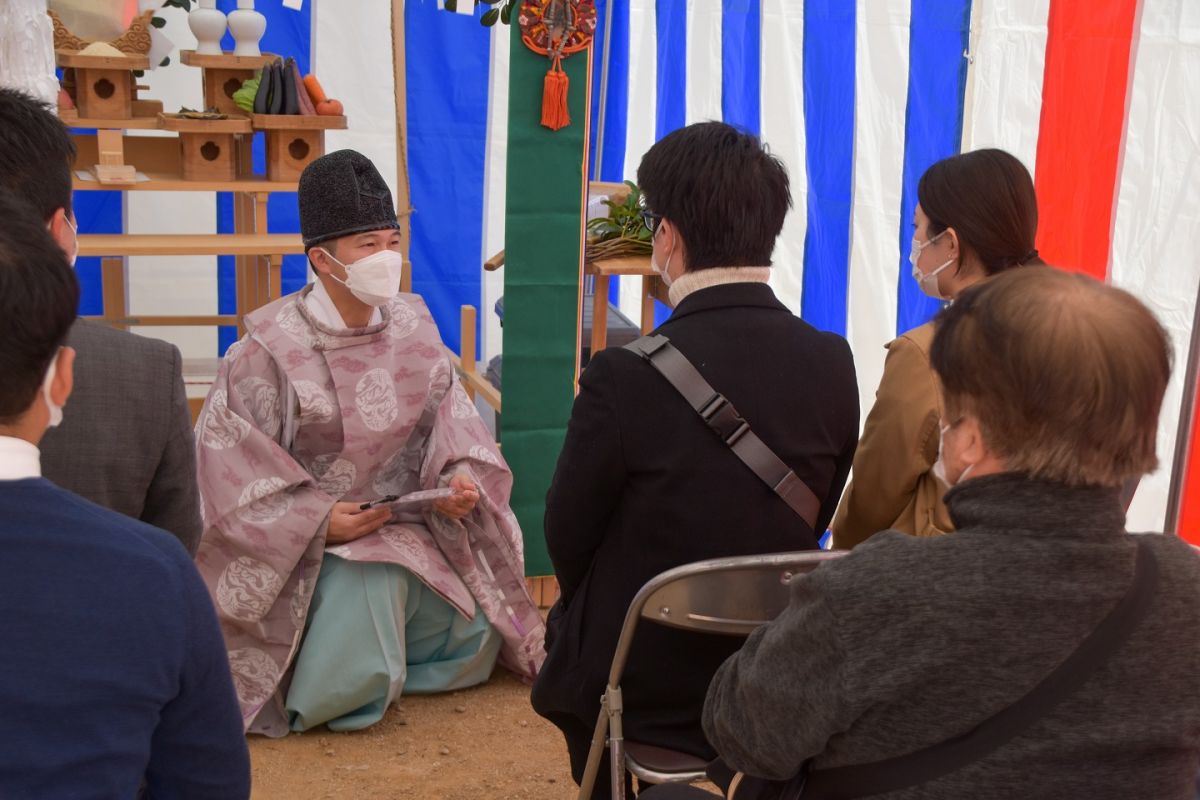 「筑紫野市10」注文住宅現場リポート①【地鎮祭】