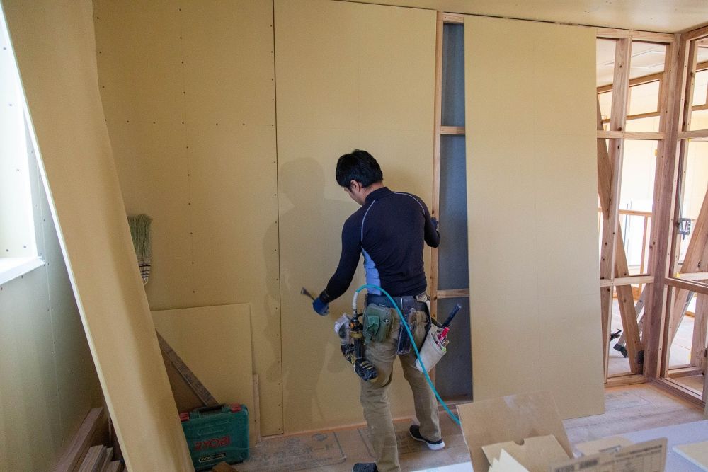 「古賀市06」注文住宅現場リポート⑦【木工事】【階段】