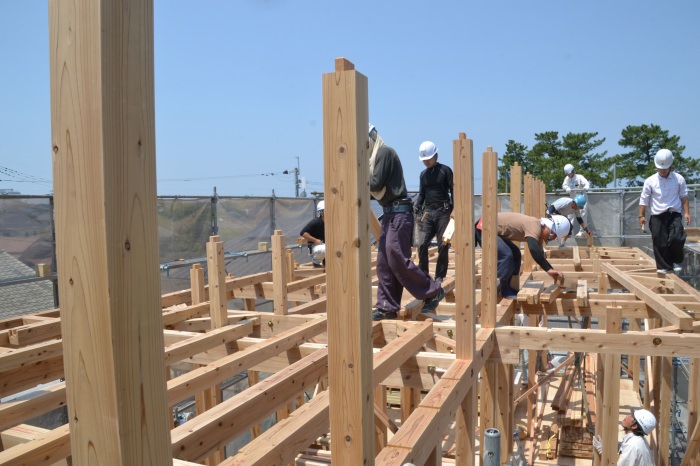 「福津市宮司浜01」注文住宅現場リポート④【上棟式】
