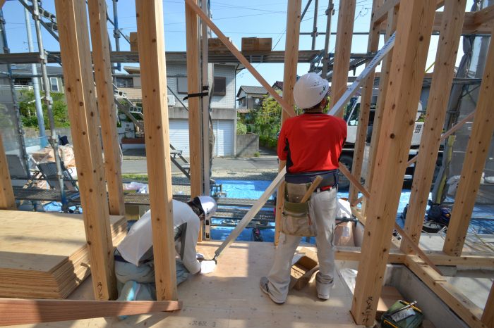 「福津市宮司浜01」注文住宅現場リポート④【上棟式】