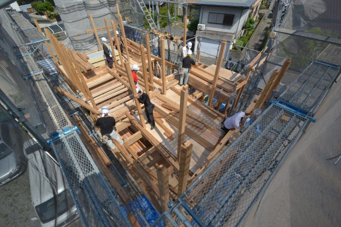 「福津市宮司浜01」注文住宅現場リポート④【上棟式】