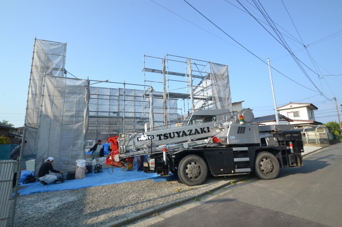 「福津市宮司浜01」注文住宅現場リポート④【上棟式】