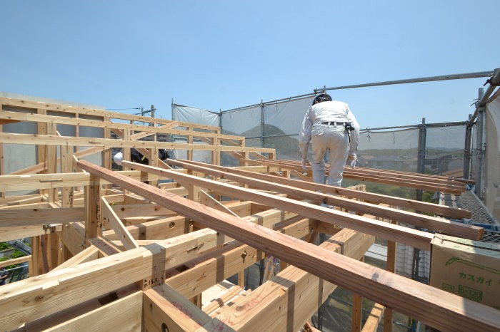「福津市宮司浜01」注文住宅現場リポート④【上棟式】