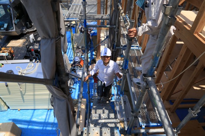 「福津市宮司浜01」注文住宅現場リポート④【上棟式】