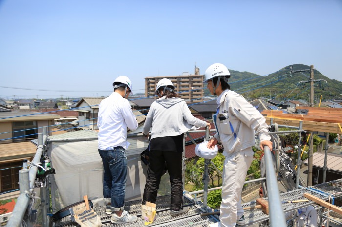 「福津市宮司浜01」注文住宅現場リポート④【上棟式】
