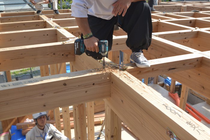 「福津市宮司浜01」注文住宅現場リポート④【上棟式】