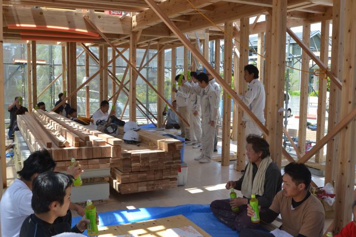 「福津市宮司浜01」注文住宅現場リポート④【上棟式】