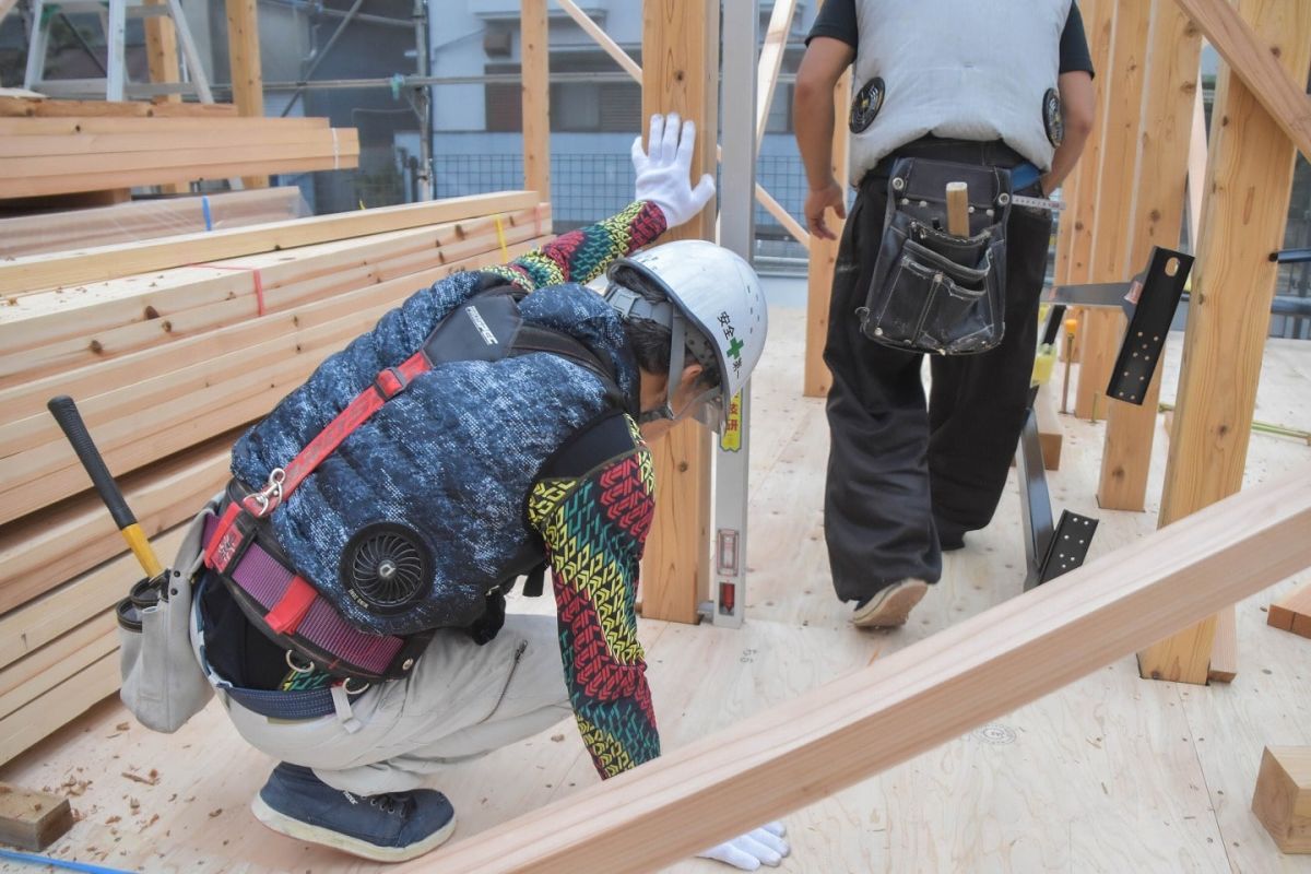 「福岡市早良区有田01」注文住宅現場リポート③【上棟式】