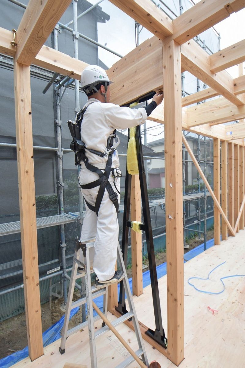 「福岡市早良区有田01」注文住宅現場リポート③【上棟式】