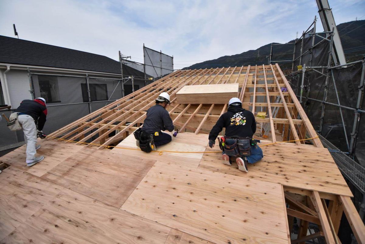 福岡県福岡市早良区09　注文住宅建築現場リポート④　～上棟式・後編～