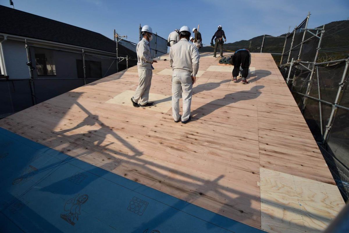 福岡県福岡市早良区09　注文住宅建築現場リポート④　～上棟式・後編～