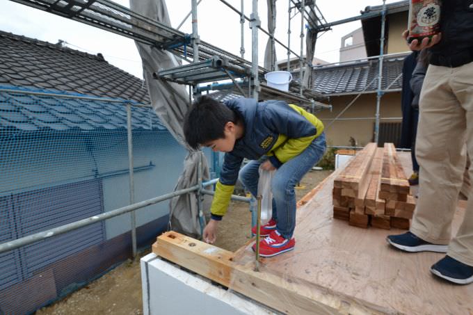 「福岡市南区五十川01」注文住宅現場リポート⑧【上棟式】