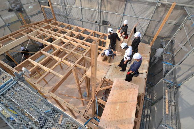 「福岡市南区五十川01」注文住宅現場リポート⑧【上棟式】