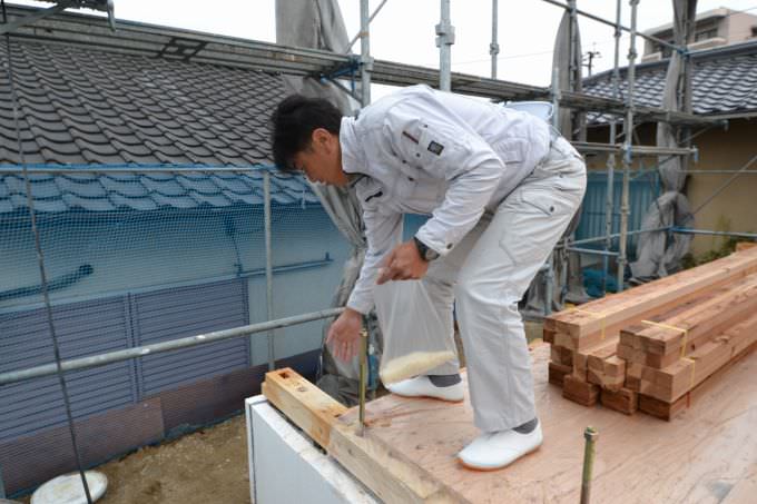 「福岡市南区五十川01」注文住宅現場リポート⑧【上棟式】