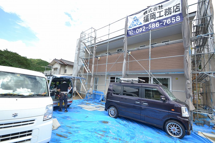 「宗像市01」注文住宅現場リポート⑦【外装工事】【サイディング】