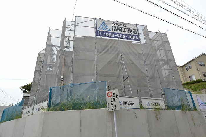 福岡市南区03　注文住宅建築現場リポート⑬