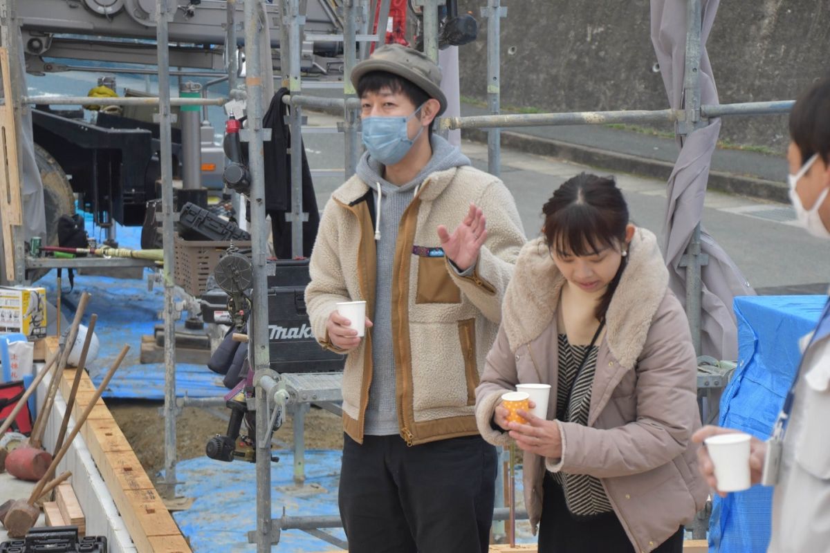 「糟屋郡宇美町03」注文住宅現場リポート③【上棟式】