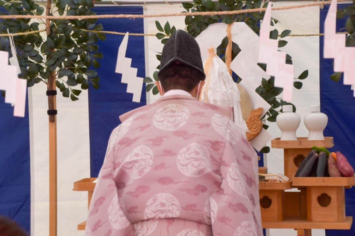 「福岡市西区06」注文住宅現場リポート①【地鎮祭】