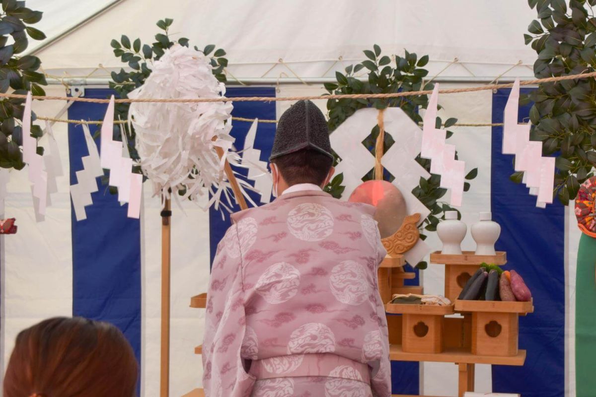 「福岡市西区06」注文住宅現場リポート①【地鎮祭】