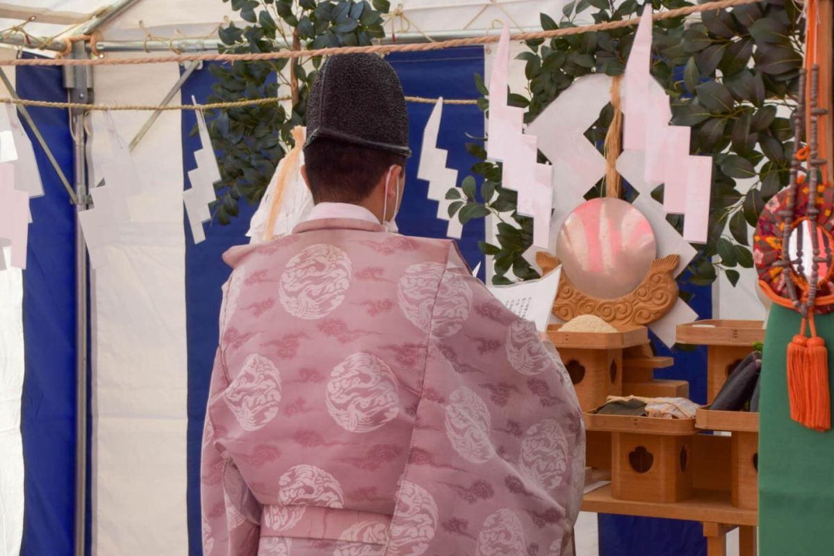 「福岡市西区06」注文住宅現場リポート①【地鎮祭】