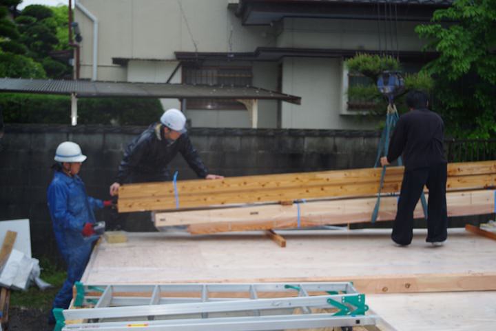 福岡県久留米市寺町01　注文住宅建築現場リポート④