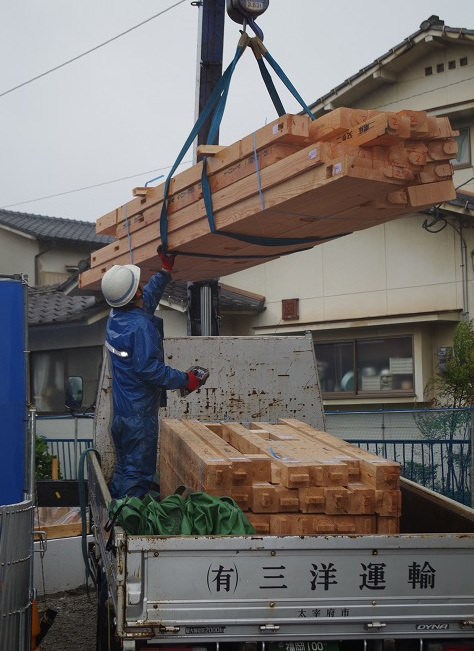 福岡県久留米市寺町01　注文住宅建築現場リポート④