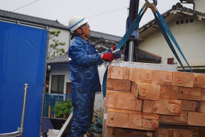 福岡県久留米市寺町01　注文住宅建築現場リポート④