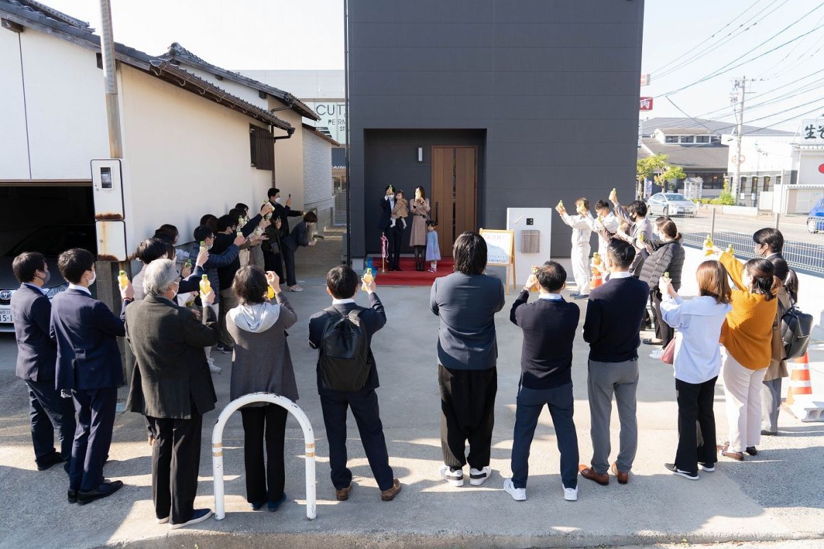 福岡県糟屋郡志免町05　注文住宅建築現場リポート⑦　～お引き渡し式～