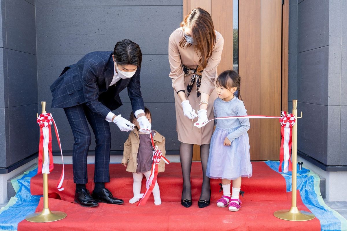 福岡県糟屋郡志免町05　注文住宅建築現場リポート⑦　～お引き渡し式～